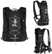 NILS CAMP Journey - Hardloop Rugzak - 12L - Zwart - Waterafstotend - Nylon