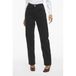 VILA high waist straight jeans VIKELLY black
