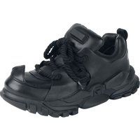Denatured by KOI - Serpentbone Full Grain Leather Men’s Utility Shoes - Shadow - Black