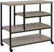 Ameriwood Home Elmwood Multi-Purpose Rollwagen, Distressed Grey Oak