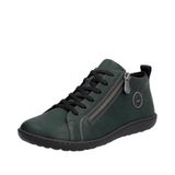 Rieker Dames korte laarzen 52804, groen, 37 EU