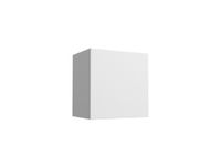 Mama Store Atena Cubotto plank met deur in set, wit glanzend gelamineerd, L 30 x B 22 x H 30 cm