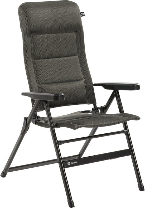 Travellife Barletta Standenstoel Comfort L - Grijs - 7 standen verstelbaar - 120 kg