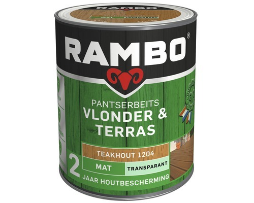 Rambo Pantserbeits Vlonder & Terras Mat Transparant
