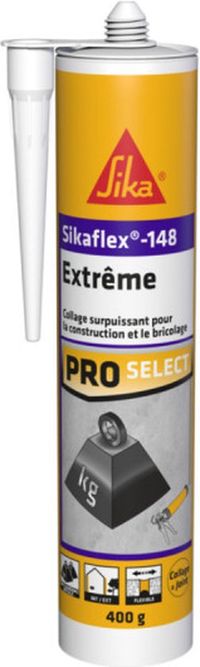SIKA Sikaflex-148 Extreme - Colle de fixation élevée - Blanc - 290ml