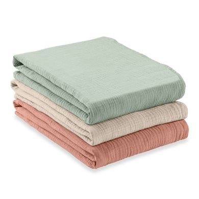 hauck Burpdoeken Cuddle N Clean Set van 3 - Sage/Beige/Kurk