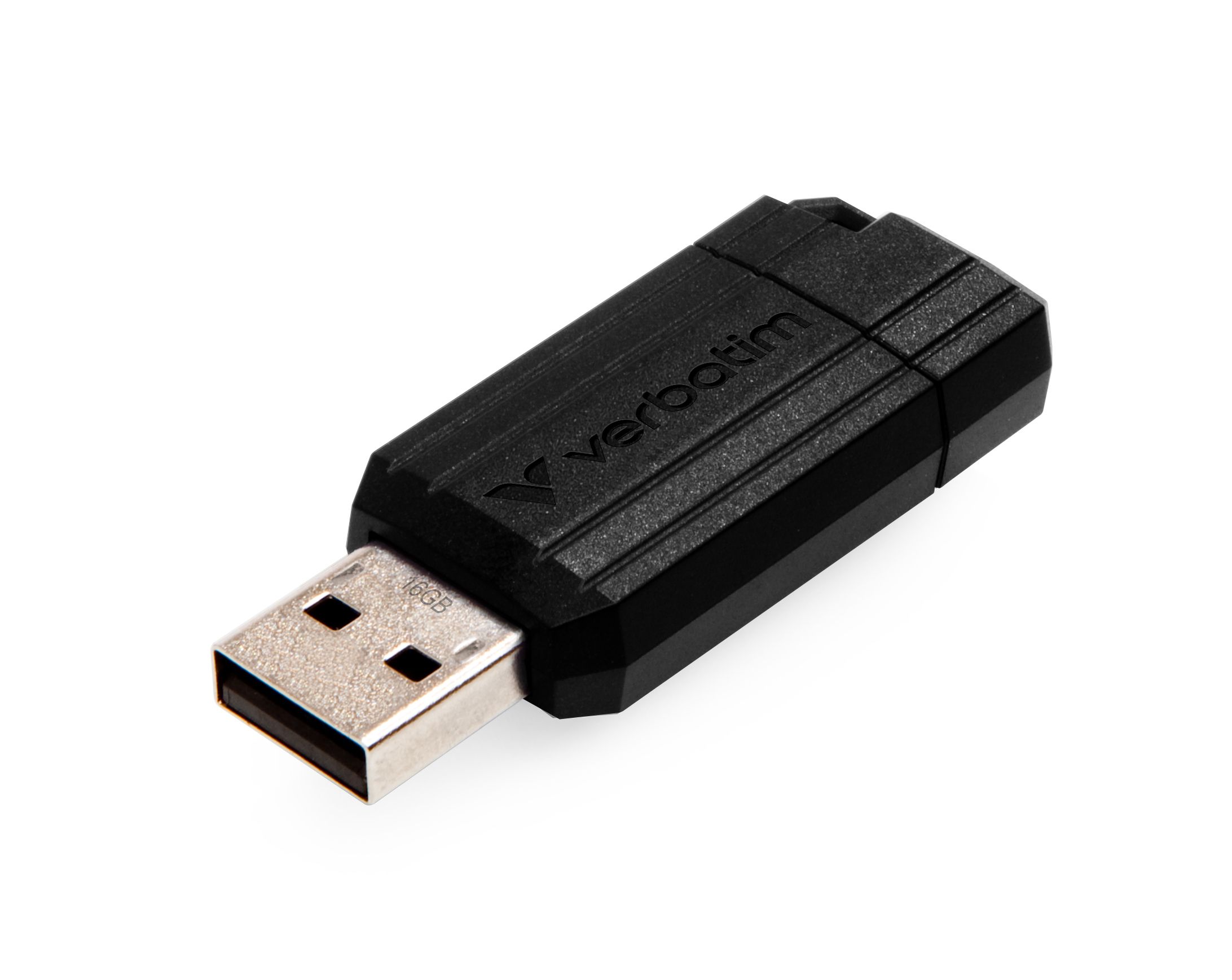 Verbatim USB Stick - 16GB - USB 2.0 - Zwart - Uitschuifbaar