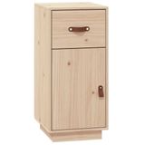 vidaXL Dressoir 34x40x75 cm massief grenenhout