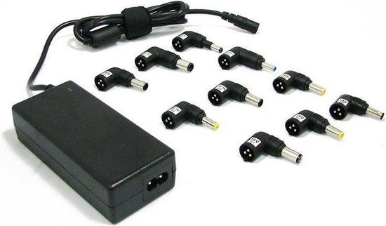 Leotec LENCSHOME10 Universele Oplader voor Notebook - 70W - Zwart