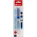 Centauro Balpen met naaldpunt, 0,5 mm, vloeibare inkt, blauw, hoge druk, fijne lijn, minder druk bij het schrijven, perfect als schoolmateriaal