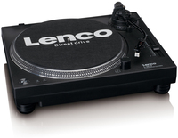 Lenco L-3818BK - Zwart - Automatische Platenspeler - Direct Drive - USB