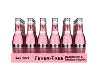 Fever Tree Raspberry & Rhubarb Tonic 24x 20cl