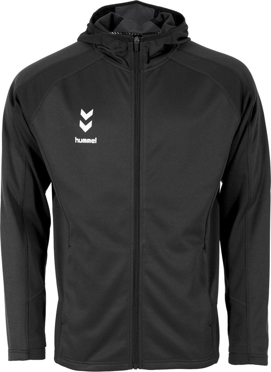 Hummel Ground Hooded Training Jacket Sportjas Unisex - Maat XL