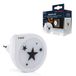 reer NightGuide Star Led-nachtlampje met schemeringssensor, warmwit licht, energiebesparend, voor stopcontacten, modern cozy design met sterrenmotief