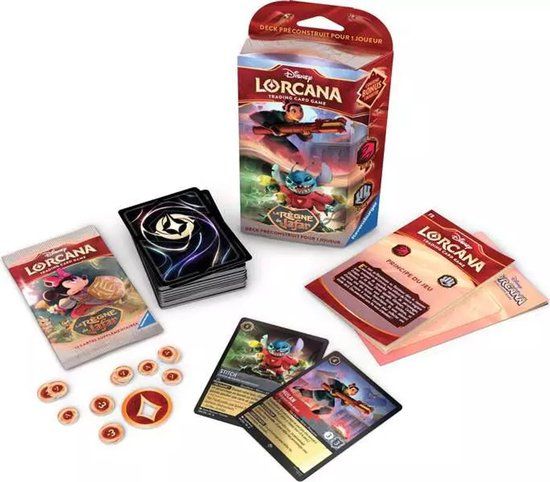 Ravensburger Disney Lorcana S8 Deck 1J A Mulan Stitch