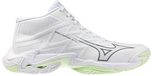Mizuno Wave Lightning Elite Mid Indoor Sportschoenen Dames Wit EU 40