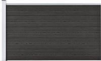 vidaXL Composiet Schutting 175x105 cm Grijs
