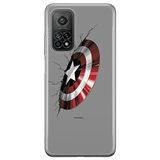 ERT GROUP mobiel telefoonhoesje voor Xiaomi MI 10T 5G / MI 10T PRO 5G origineel en officieel erkend Marvel patroon Captain America 023, hoesje is gemaakt van TPU