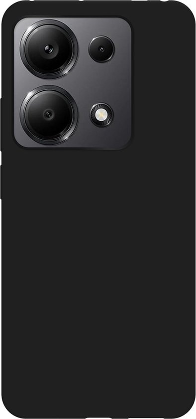 Xiaomi Redmi Note 13 Pro 5G TPU Case hoesje - Just in Case - Effen Zwart - TPU (Zacht)
