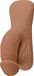 Gender X Tonga BV Evolved Gender X 4 inch Packer, Mocca - beige