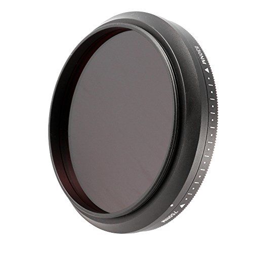 Ruili Instelbaar infrarood pass lens filter 55 mm, 530 nm tot 750 nm, 650 nm, 680 nm, 720 nm, 55 mm, camera-filter