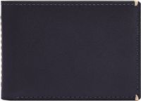 FOSSIL Leren Kaarthoes Westover Wallet Insignia Blue Donkerblauw