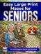 Easy Large Print Mazes for Seniors: Relaxing Brain Games and Puzzle Activities for Elderly Adults (Book 2): Fun and Engaging Puzzles with Solutions