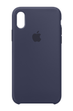 Apple MQT32ZM/A iPhone X Silicone Case Midnight Blue