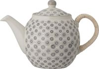 Bloomingville Theepot Elsa Grijs Steen ø24 16cm.H