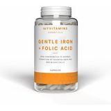 Naturel Gentle Iron Bisglycinate + Folic Acid - 90 Capsules, 90 Servings