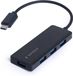 Gembird USB-C Hub - 4x USB-A - USB 3.2 Gen 1 - Zwart