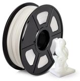 PLA+ 2.0 Filament - PLA Plus filament pour imprimante 3D - 1 kg - 1,75 mm - Tolérance ±0,02 mm - Haute ténacité - Blanc cassé