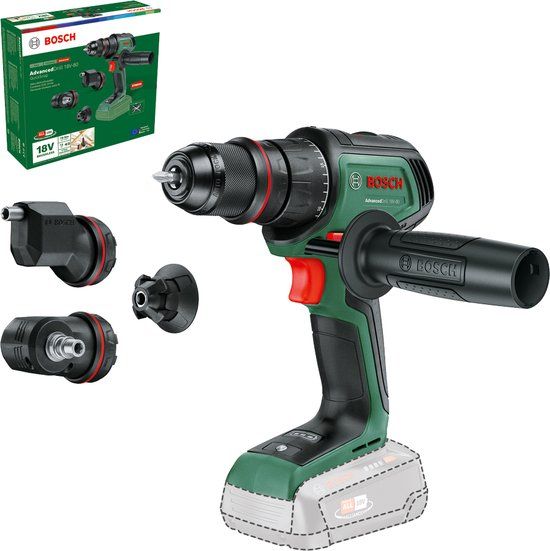 Bosch AdvancedDrill 18V-80 QuickSnap Cordless Drill 06039E2003 - 18V