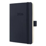 Sigel Weekagenda 2026 Conceptum A6 Softcover Zwart
