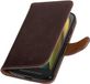 BAOHU Motorola Moto E3 (3rd Gen) Book Case - Mocca