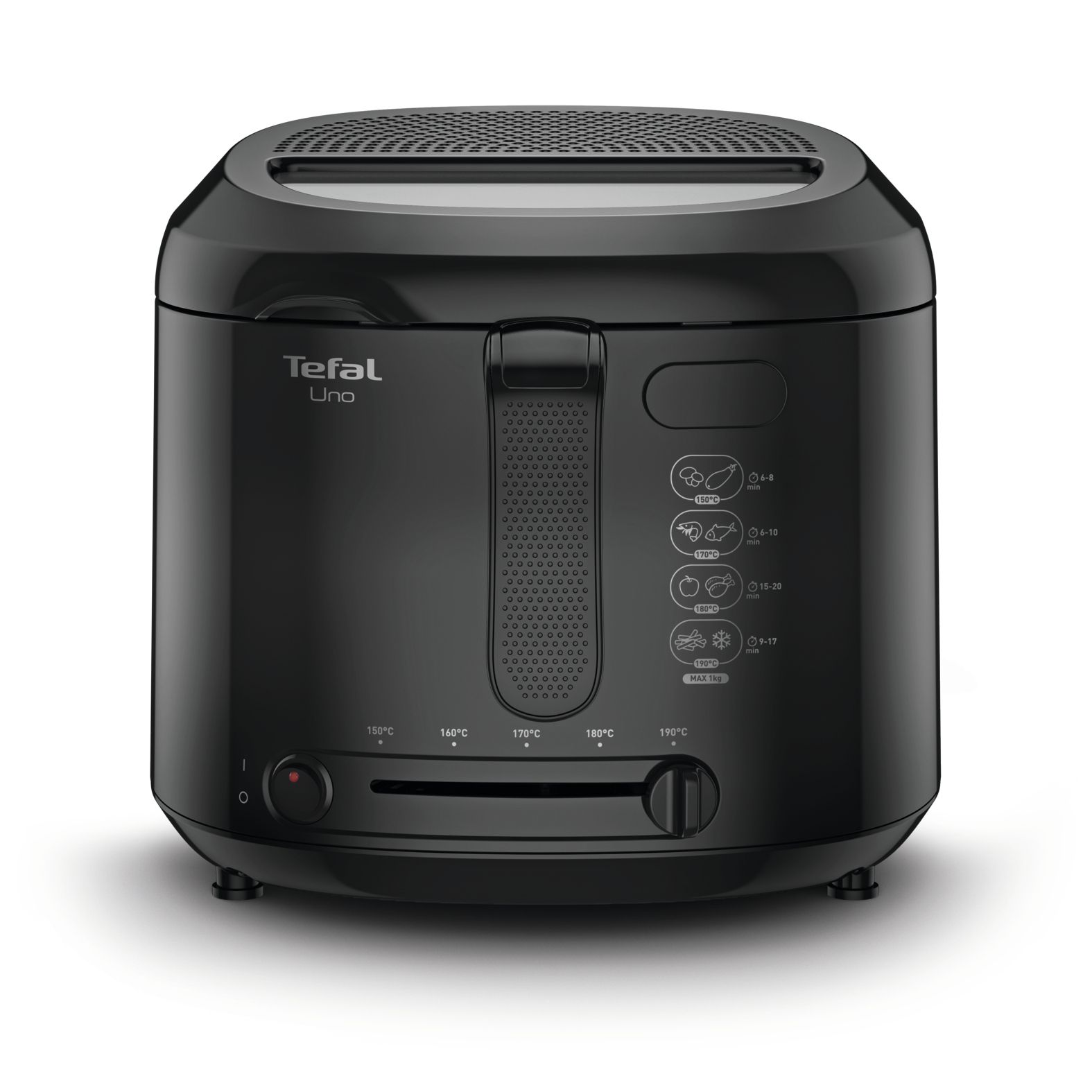 Tefal Uno FF2038 - Deep Fryer - 1 kg - Black