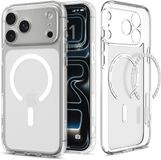 Spigen Ultra Hybrid MagFit - Hoesje Geschikt voor iPhone 17 Pro - Compatibel met MagSafe - Back Cover Frost Wit
