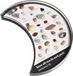 Merkloos / Sans marque Kristallen Opbergdoos - Edelsteen Houder - Meditatie Accessoires - Natuursteen Vakmanschap - 15x8x3 cm
