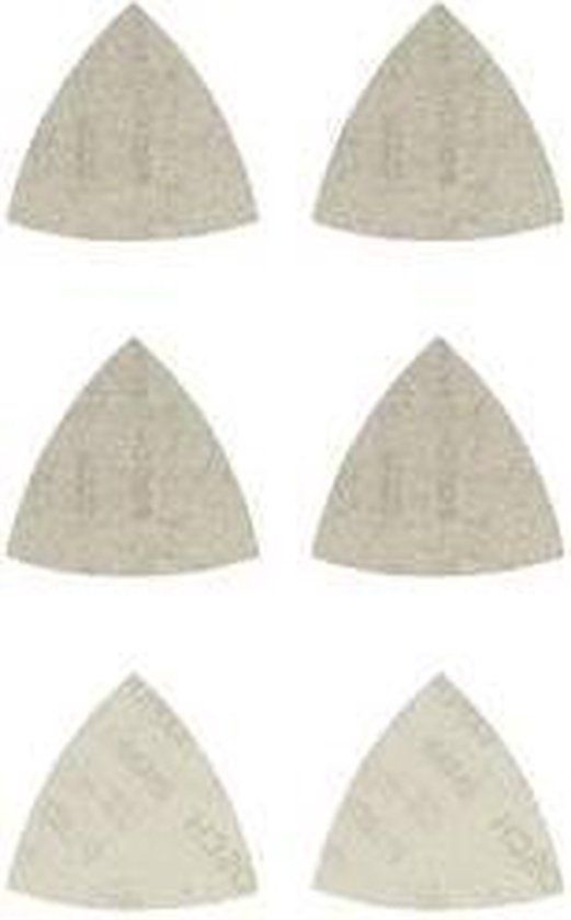 Bosch Accessories EXPERT M480 Schuurnetset - 6 stuks - Korrel 80/120/180 - 93x93mm