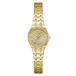 Guess Goud Polshorloge Vrouwen Roestvrij Staal Analoog Quartz