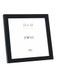 Deknudt Frames Wooden Photo Frame, Black, 10 x 10 cm, S243K2