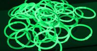 UV XL Glow In The Dark Sticks 100 Groene Breekstaafjes