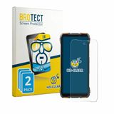 BROTECT - Screenprotector voor Blackview Oscal Pilot 6 - Folie Beschermfolie transparant 2 Stuks
