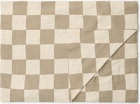 Marc O'Polo Rykki Plaid Dark Sand - 150x200 cm