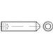 TOOLCRAFT TO-5370576 Draadpen M12 30 mm RVS A4 10 stuk(s)