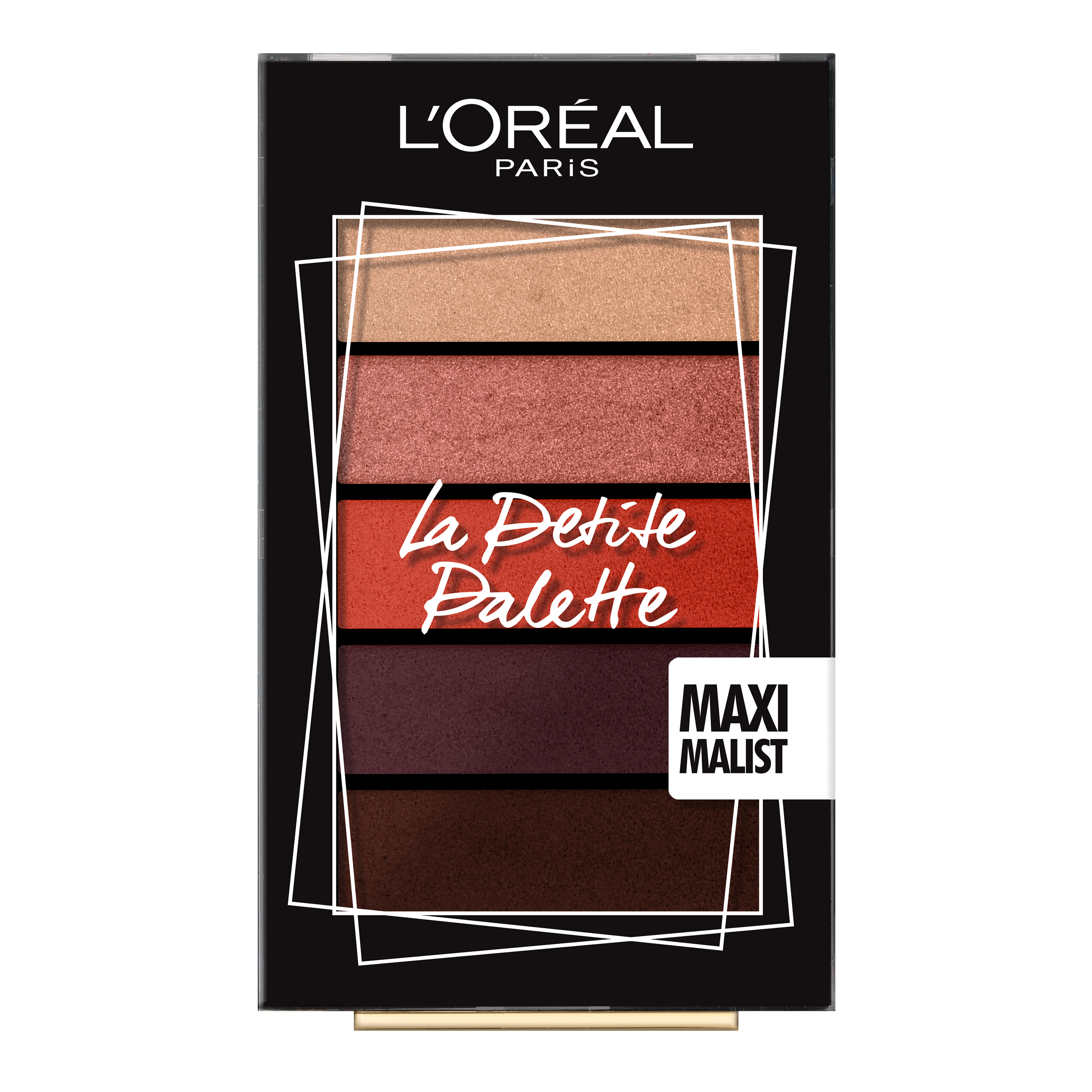 L'OrÃ©al Make-Up Designer La Petite Palette - 01 Maximalist - Mini Oogschaduw Palette met 5 Warme Kleuren Oogschaduw
