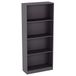 Vida Designs Cambridge 4 Laag Large Boekenkast, Modern Space-Saving Opbergmeubel for Woonkamer, Slaapkamer or Kantoor, Vrijstaand Design, H140xW60xD24cm (Grijs)