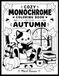 Cozy Monochrome Coloring Book Autumn: 60 Cozy Autumn Days Coloring Book Designs for Adults to Relax & Unwind + 30 Bonus Coloring Pages