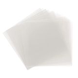 Samsill 50 Pack 12 "x 12" Clear Plastic Sheet voor Crafting Supplies en Die Snijmachines, Flexibele Clear Craft Plastic .007 Dikte