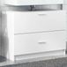 Maison Exclusive - Meuble sous lavabo, blanc, 78x37x59 cm, en panneaux de fibres de bois
